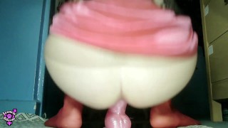 MASSIVE 10 Inch Dildo BALLS DEEP Makes me Cum Multiple Times – Jessica Bloom Anal Orgasms