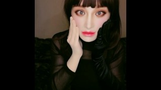 female mask disguise crossdresser transformation mtf 11