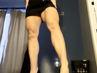 Big Tits Tranny Strokes her Big Cock