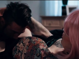 Dude loves when Transbabe gives him blowjob