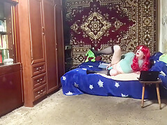 Chastity Poppers Slut Ass To Mouth Training