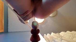Farm Girl Trap wrangles K9 Cock