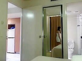 Gorgeous Ladyboy Masturbate Her 7 Inch Cock & Cum