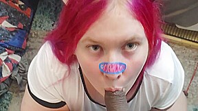 Cute Catgirl Bbw Tranny Gets Cumshot From Bbc Shemale Pov