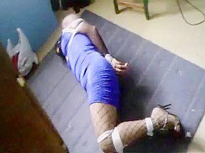 Karina Athada in Bondage