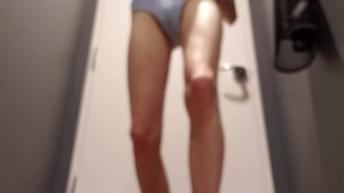 Trying on more Forever 21 clothes and cumming in them