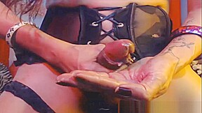 Erotic Asian Tranny Cum on Cam