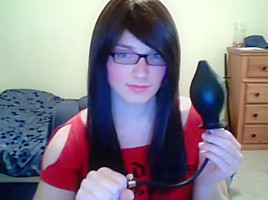 Sexy Crossdresser Wank and Dildo’d