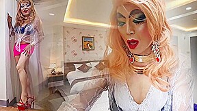 sissy niclo sexy makeup girl masturbation11