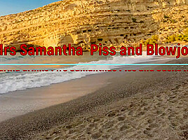 Mrs Samantha Piss And Blowjob
