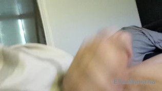 My boobies shake while I play with my cock CX