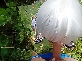 I Cum In Public When Of People Are Bathing I Fuck In The Bushes Femboy !!! Hot