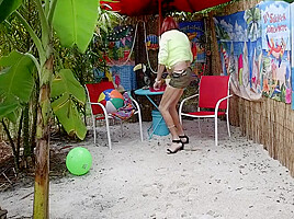 Playa Gurl Cd Crossdresser Gurl Cool Whip Juggs Motel B