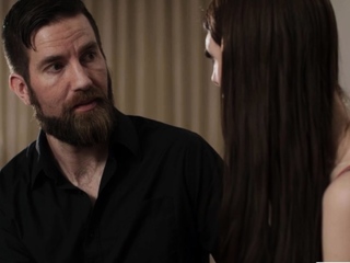Stepdad analed his crying TS stepdaughter