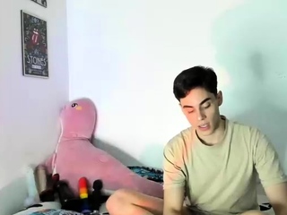 Amateur shemale tranny in solo video