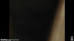 Fingers and massive cock deep in tranny ass make her cumshot